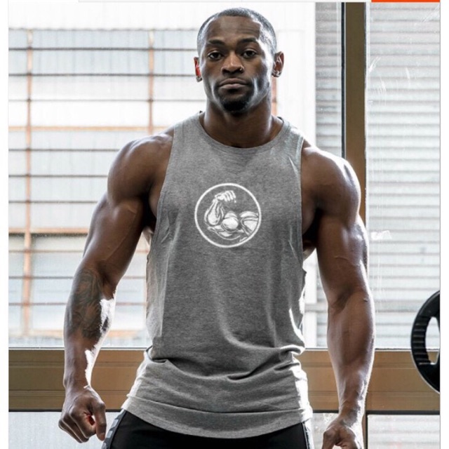 Áo thun tanktop ba lỗ hình gym chuẩn gym