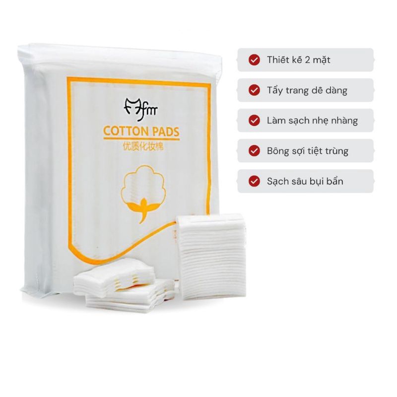 Bông Tẩy Trang 3 Lớp Latubo Fm Cotton Pads 222