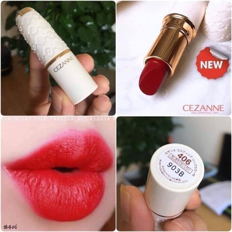 Son Cezanne Nhật Bản Son Lì Lasting Lip Color 501 [HangNhat] [Hàng-Chuẩn-Auth] [Mô-Mô-Shop]