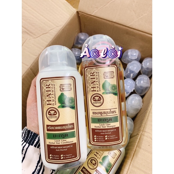 Set dầu gội và xả KÍCH THÍCH MỌC TÓC , CHỐNG RỤNG TÓC SIÊU NHẠY LUÔN NÈ HAIR NURTURE