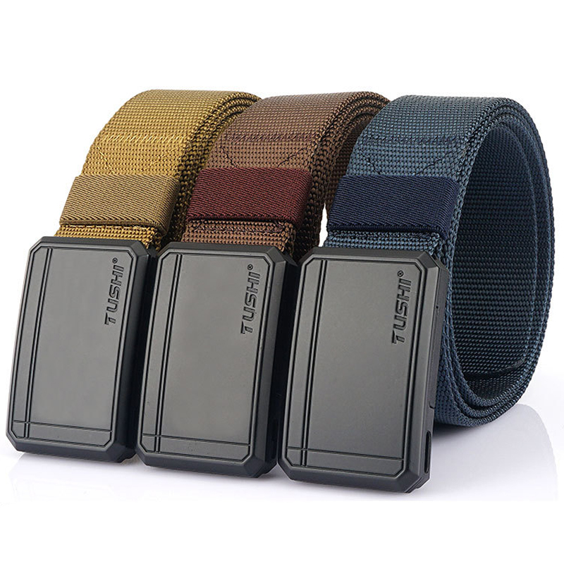 Thắt lưng chất liệu nylon khóa hợp kim dài 125cm thiết kế thời trang cho nam