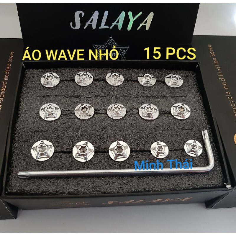 ốc áo wave nhỏ 15con salaya