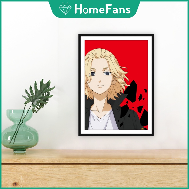 【HF】Tokyo Revengers Bộ Tranh Đính Đá 5D Tự Làm 30x40cm/40x50cm Họa Tiết Hoạt Hìnhkyo Revengers Trang Trí Nhà Cửa Cho Bé Và Người Lớn