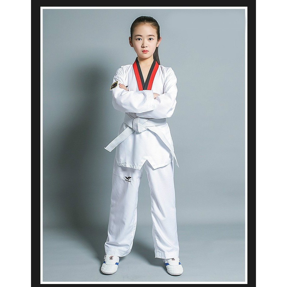 Bộ Đồ Tập Võ Taekwondo Cao Cấp Cho Người Lớn Và Trẻ Em