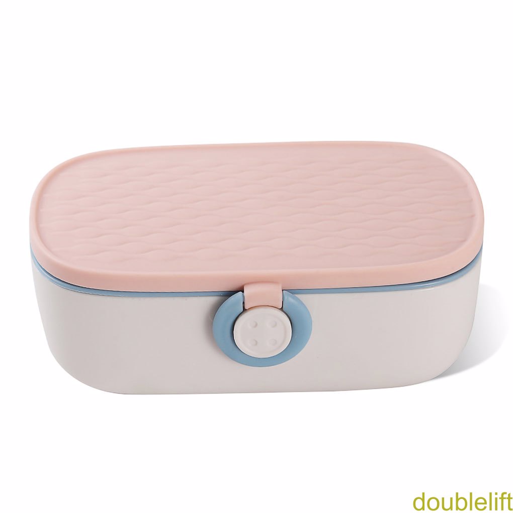 Bộ dụng cụ may vá với hộp đựng dùng sửa quần áo thủ công sử dụng khi đi du lịch