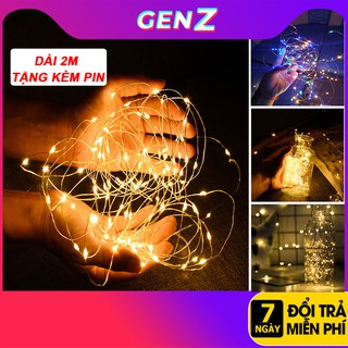 Dây Đèn Led 2 Mét Nháy - Dây đèn led quấn cây chống nước