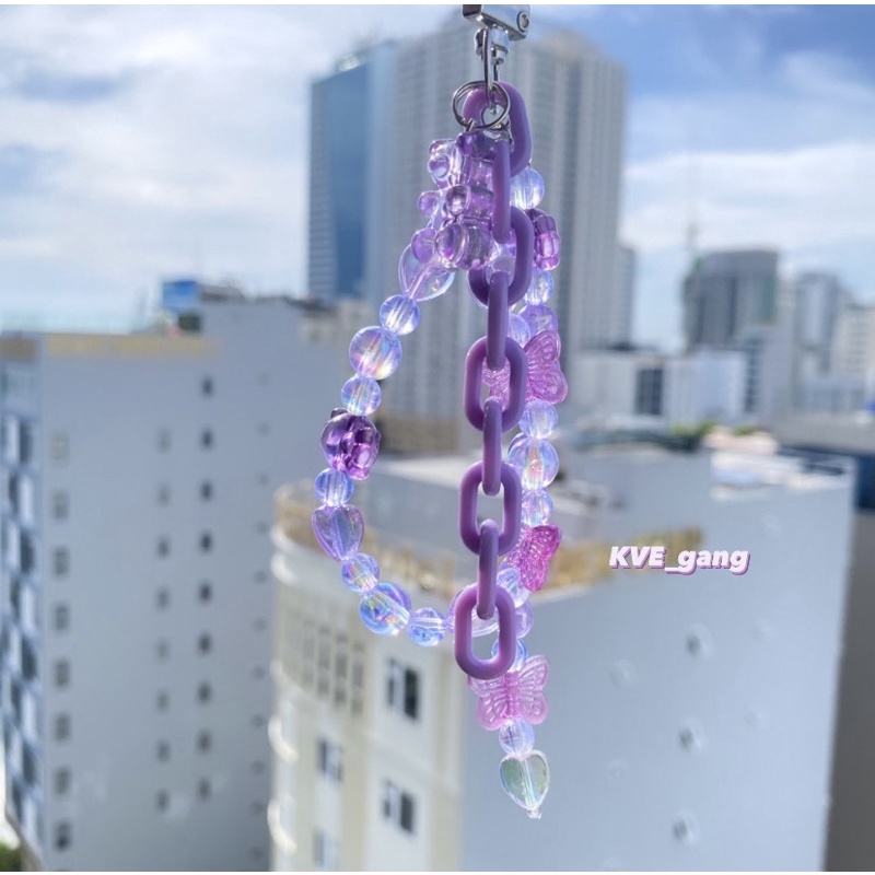 Keyring, móc khoá handmade kèm khung ảnh trang trí binder, balo,…