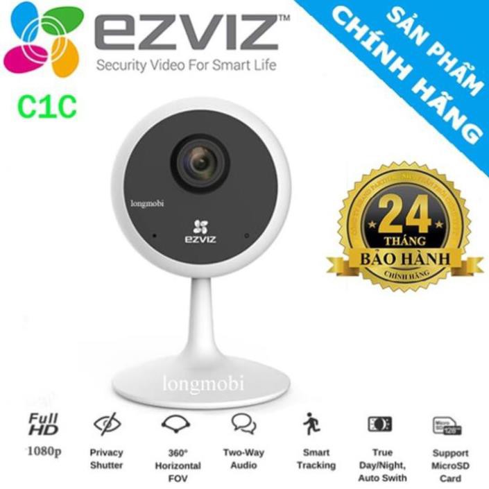 Camera không dây wifi ezviz c1c Full HD 1080P Hàng chính hãng