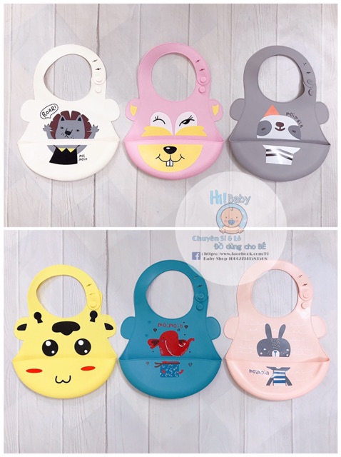 YẾM ĂN DẶM SILICON CHO BÉ