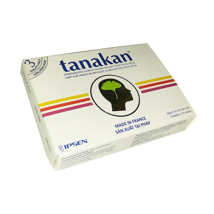 Viên bổ não Tanakan 40mg