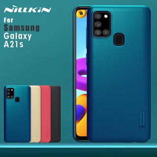 Ốp lưng Nillkin sần Samsung Galaxy A21s - Chống trơn trượt và chống bám mồ hôi, bụi bẩn