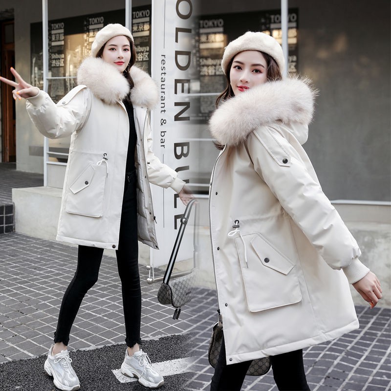 áo khoác phao bông dày nữ chất siêu đẹp