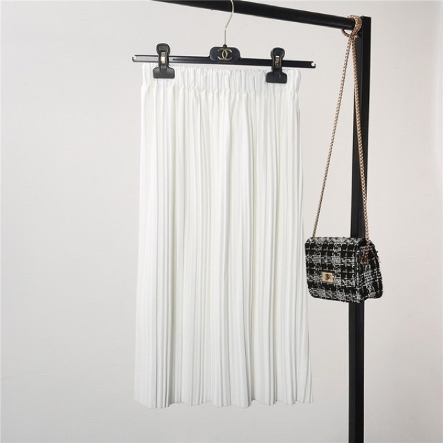 Chân váy dập xếp li nhỏ tùng rộng dài 75Yura store CVXL1T | BigBuy360 - bigbuy360.vn