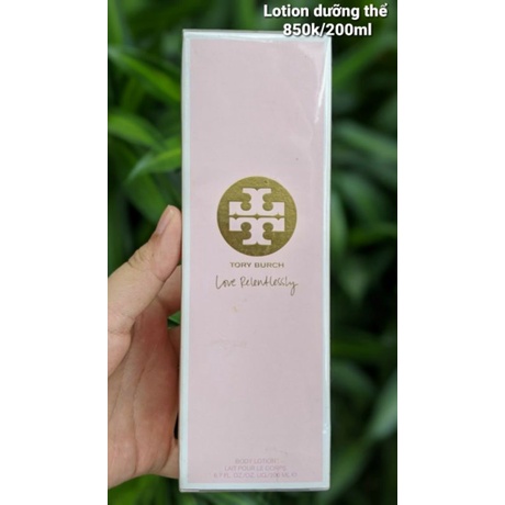 Lotion dưỡng thể hương nước hoa Tory Burch Love Relentlessly Body Lotion