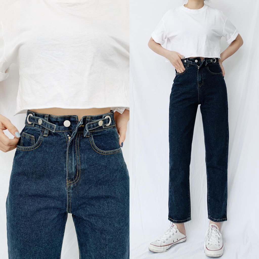 Quần bò nữ Quần Slim Baggy jeans Q1820ti