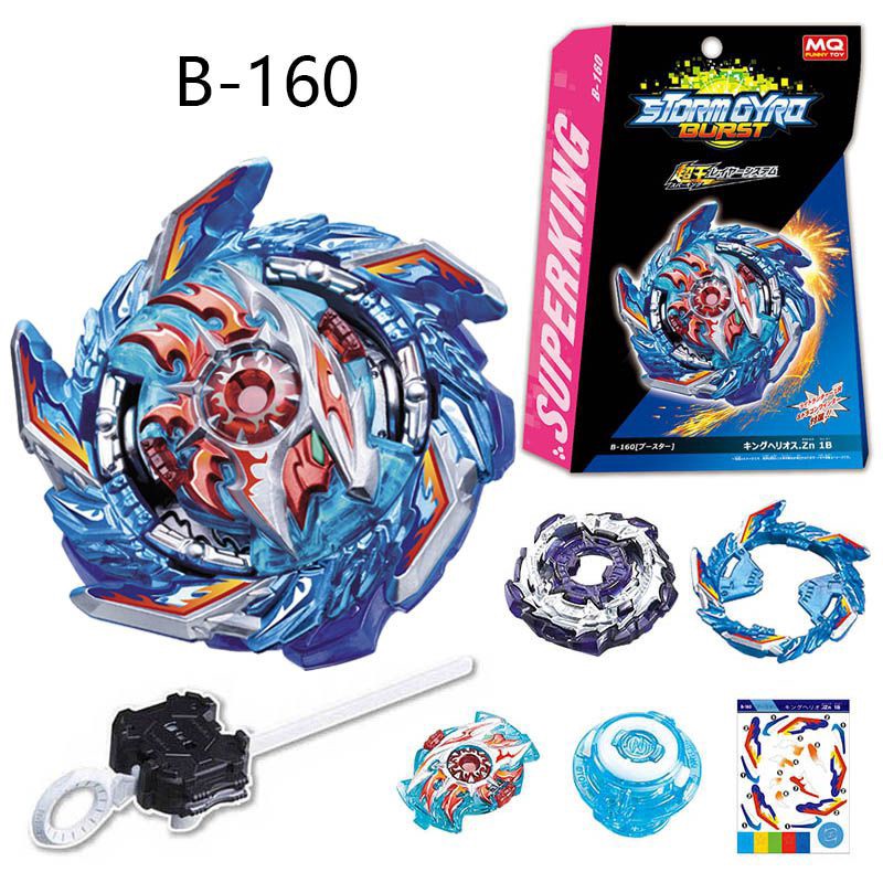 Con quay đồ chơi Beyblade Burst B160 Boost King Helios.Zn