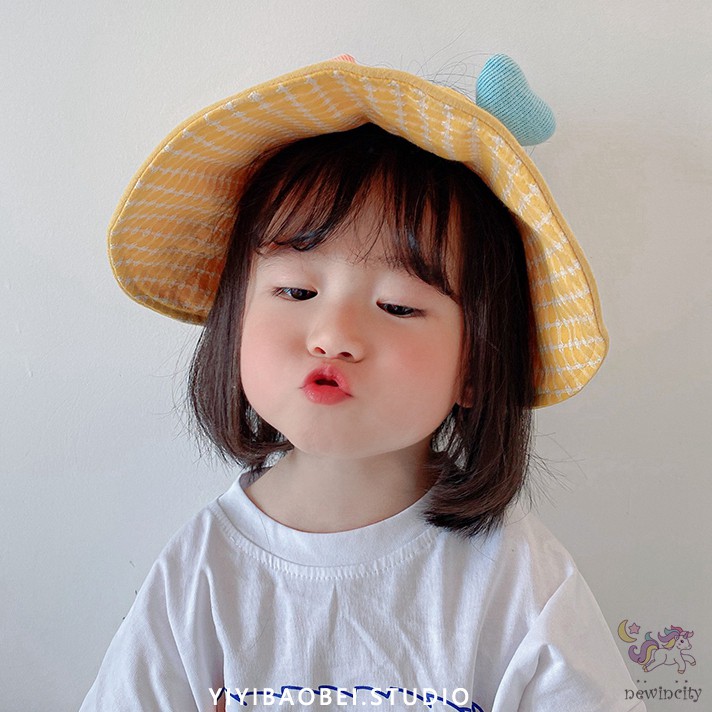 Mũ Hở Chóp In Chữ Thời Trang Mùa Hè Cho Bé