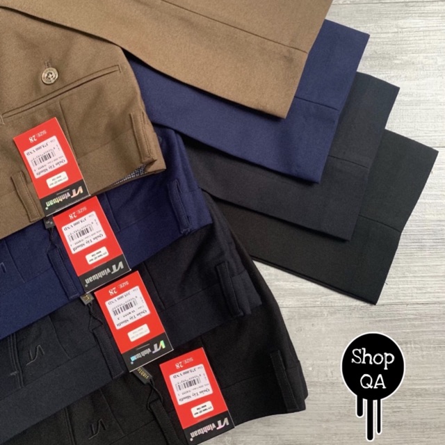 [Flash Sale] Quần Tây Nam - Quần Âu Nam - Vĩnh Tuấn - Mã:8555 - Dáng Công Sở Ống Côn | BigBuy360 - bigbuy360.vn