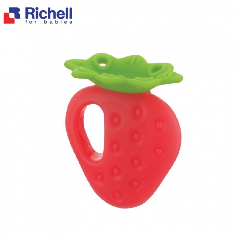 Richell - Gặm nướu silicone có hộp