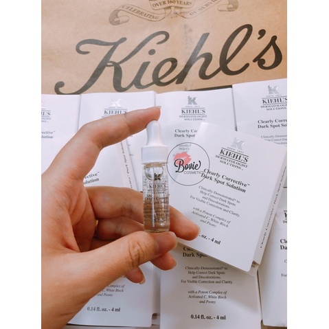 Tinh chất trắng da, thâm nám Kiehl’s Clearly Corrective Dark Spot Solution 4ml/ Serum Kiehls