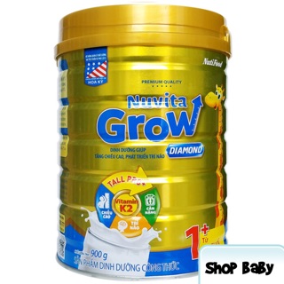 Sữa bột nuvita grow diamond 1+ lon 900g