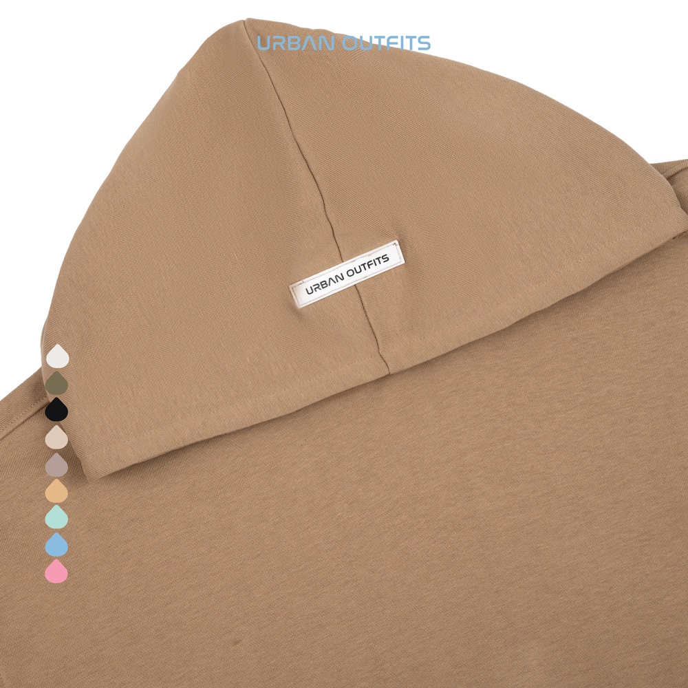 Áo Hoodie Form Rộng URBAN OUTFITS Kiểu In Hình HOO120 ver 2.0 Thun Cotton Frech Terry 350GSM Local Brand