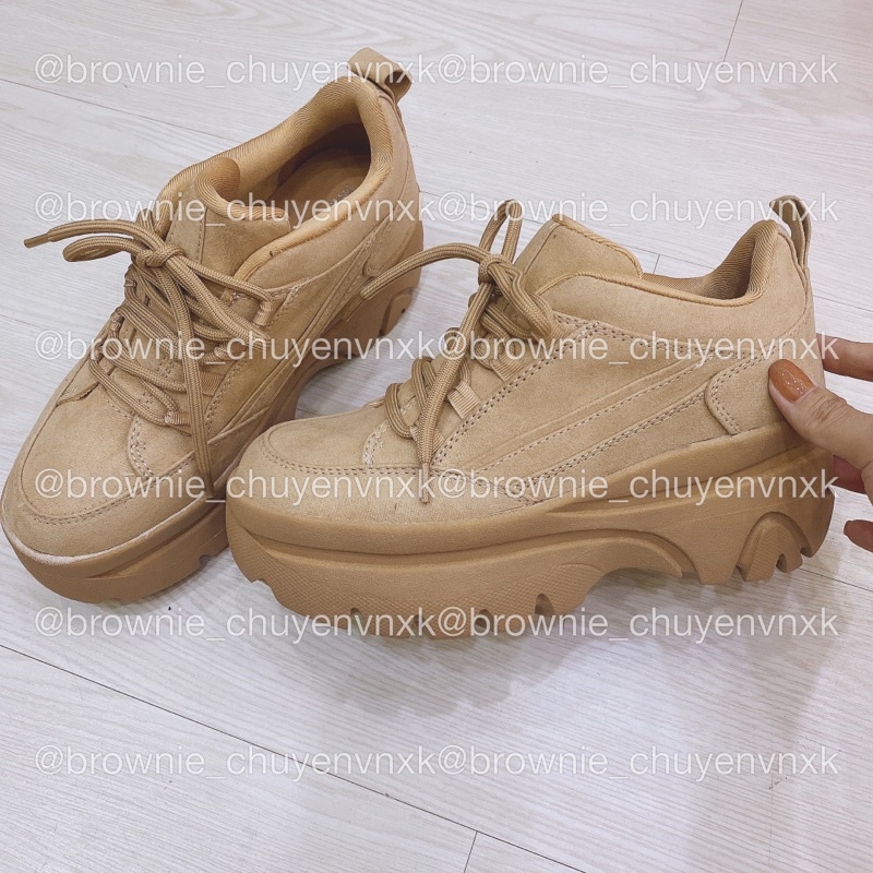 Giày boots da lộn xuất