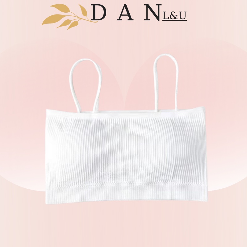 Áo Ngực Cotton 2 Quây Gân Tăm Co Giãn 4 Chiều DAN L&U A809