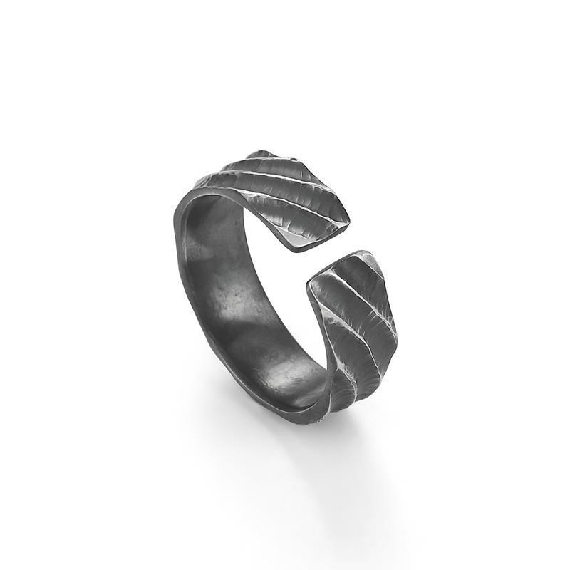 Nhẫn Nam TITAN Đơn giản Cá tính mạnh Làm như cũ Cổ điển Làm bằng tay Thiết kế ban đầu NH-233