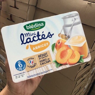 Sữa chua bledina vị mơ vị đào date tháng 04/2020