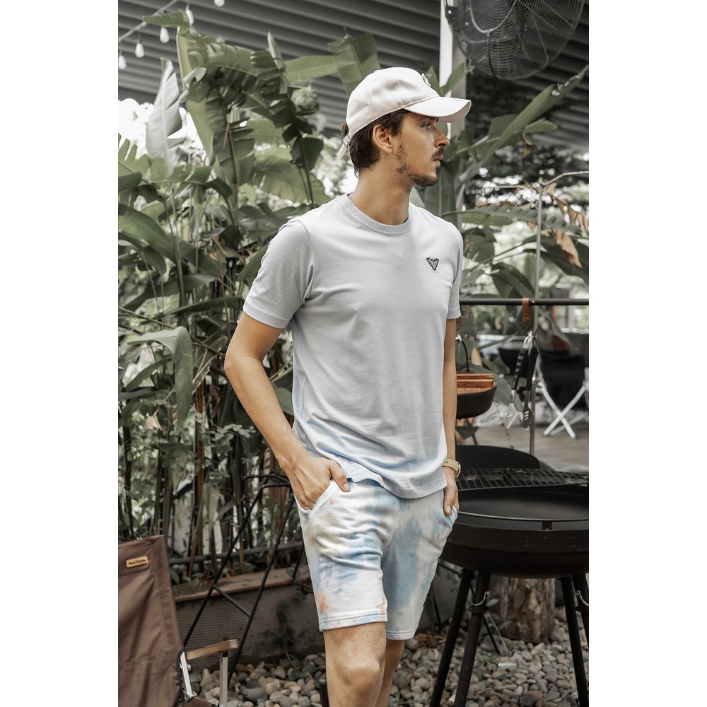 Quần Shorts Nỉ Loang Màu Just Men SS22