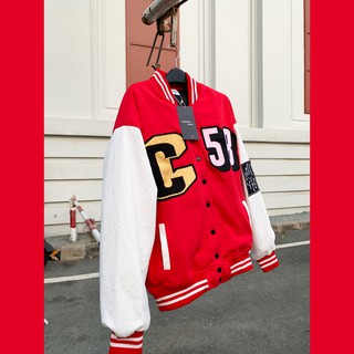 ÁO KHOÁC BA LỚP VARSITY CAVALIERS Freesize