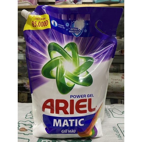 Nước Giặt Ariel Túi 3.2Kg và 3,5kg ( mẫu mới )