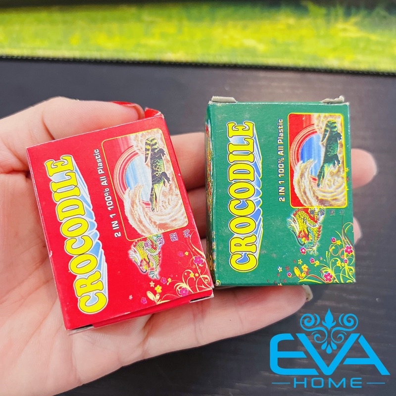 Bộ 2 Hộp Bài Tứ Sắc 112 Lá Crocodile VIP Đẹp Rõ Nét SP4833