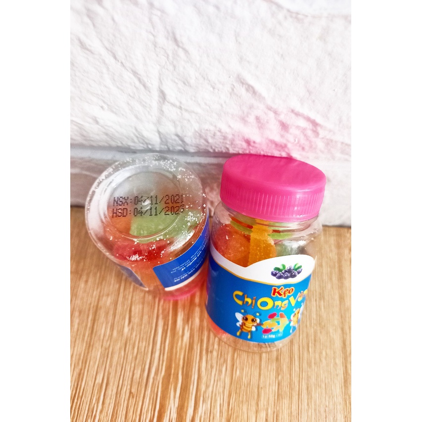 Kẹo dẻo Chị Ong Vàng. Bổ sung vitamin cho bé, ngon , dễ ăn, vị trái cây