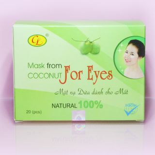 MẶT NẠ DỪA DÀNH CHO MẮT (NATURAL)(HỘP)
