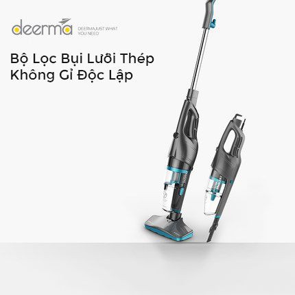 ✅ Máy hút bụi cầm tay Deerma DX920 ( Mầu Đen ) đa năng hai chế độ, lõi lọc bụi bằng thép cao cấp