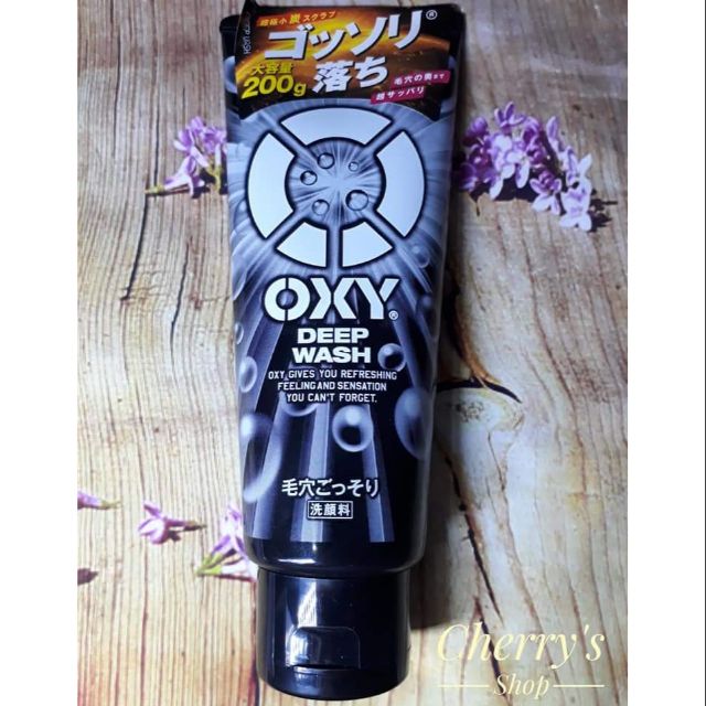 Sữa rửa mặt oxy danh cho nam giới