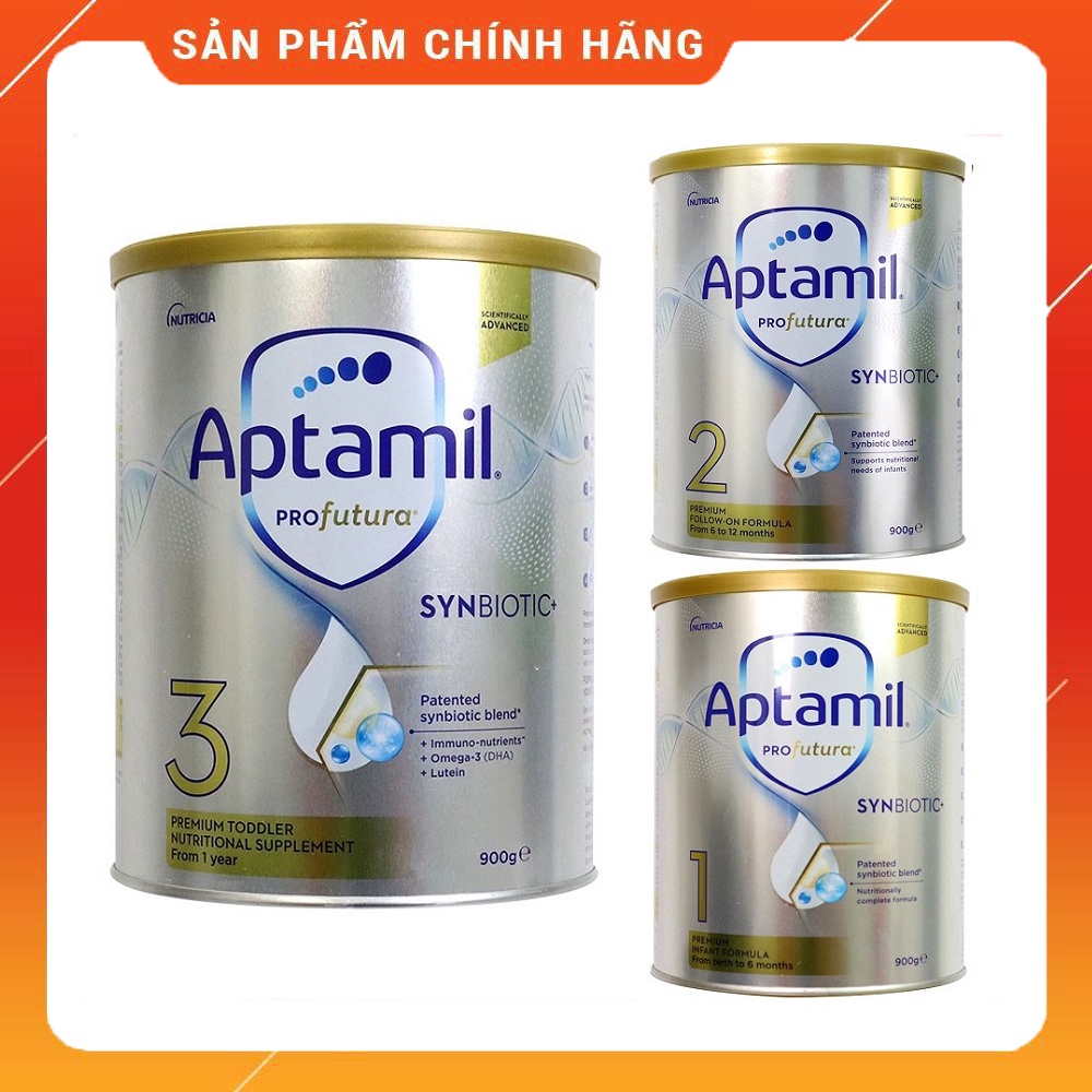 Sữa bột Aptamil úc Số 1,2,3 900gr  [Date 2025]......: