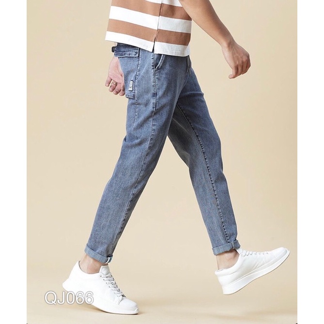Quần Jean Baggy nam VN CLO lưng thun 1 - QJ066