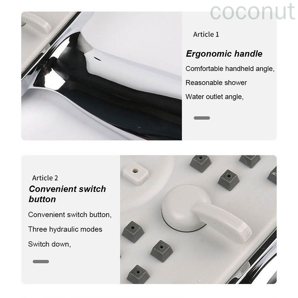 Đầu Vòi Sen Áp Suất Phun Cao Bằng Nhựa | BigBuy360 - bigbuy360.vn