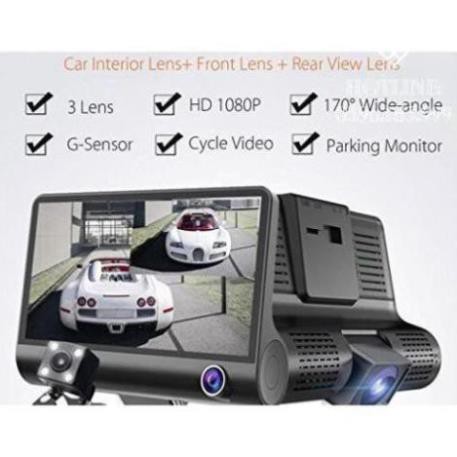 [Giảm giá]  Camera hành trình 3 mắt thông minh FullHD l | BigBuy360 - bigbuy360.vn