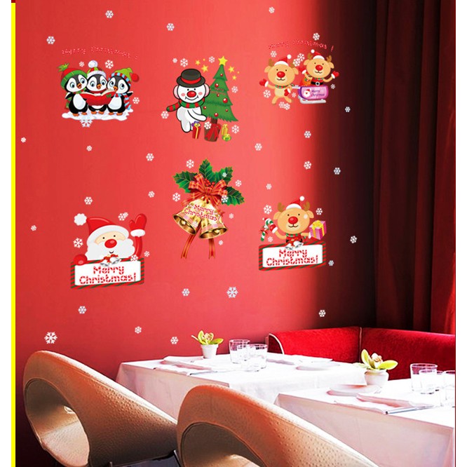 Decal trang trí 6 Khung ảnh NOEL