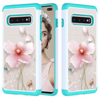 Ốp Lưng Bảo Vệ 2 Trong 1 Cho Điện Thoại Samsung Galaxy S10 S10E 5g S7 S8 S9 Plus J3 2016 A5 2017 J7 2018 J2 Core Note 9