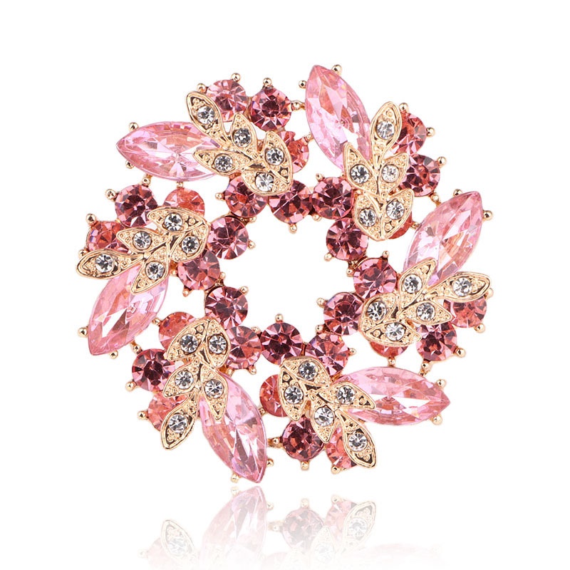 Ghim CàI ÁO HìNh Hoa ĐíNh Kim Cương Giả ThờI Trang Cho Nữ
