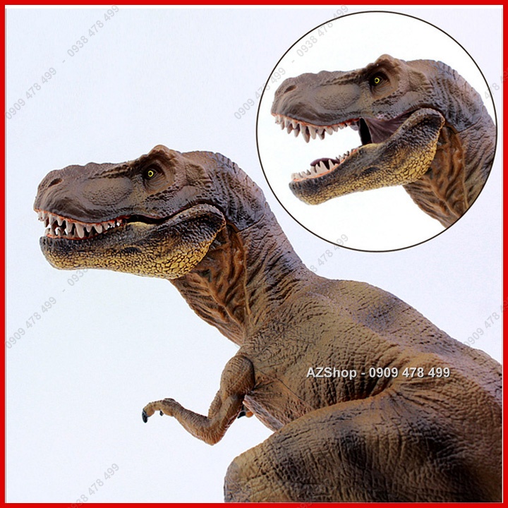 Mô Hình Khủng Long Bạo Chúa T-Rex Đứng Thẳng - Hàng Đẹp - Cao 16cm - 7727.1