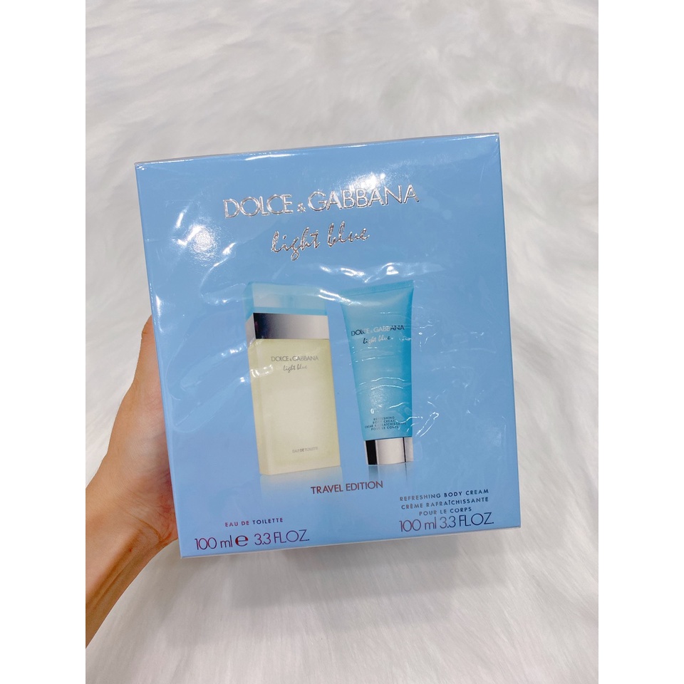 Set Nước Hoa Nữ Dolce & Gabbana Light Blue Travel Edition - Scent of Perfumes