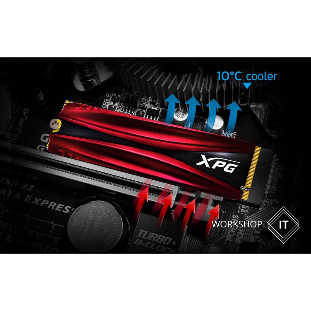 SSD Adata GAMMIX S11 Pro 1TB M.2 2280 PCIe NVMe Gen 3x4 | BigBuy360 - bigbuy360.vn