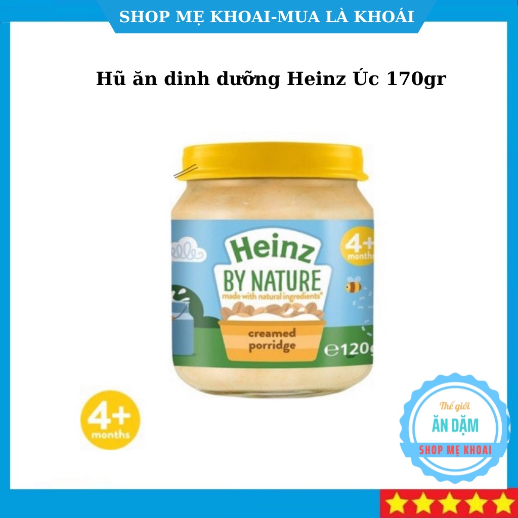 Hũ ăn dinh dưỡng Heinz Úc 170gr