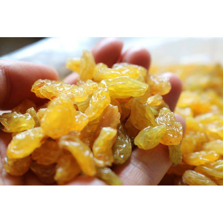 Nho khô vàng Ấn Độ loại 1(không đường) 500G
